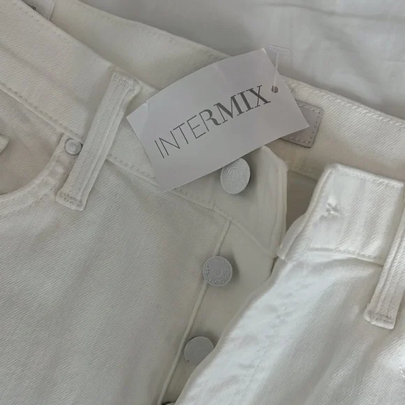 MOTHER High Rise White Jeans - Picture 11 of 11